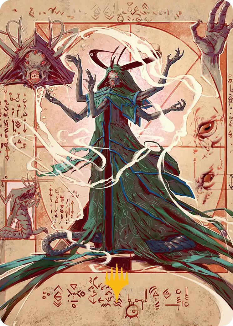 Tragedy Feaster Art Card (Gold-Stamped Planeswalker Symbol) [Secrets of Strixhaven Art Series] | Game Master's Emporium (The New GME)