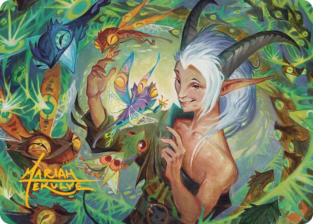 Lumaret's Favor Art Card (Gold-Stamped Signature) [Secrets of Strixhaven Art Series] | Game Master's Emporium (The New GME)