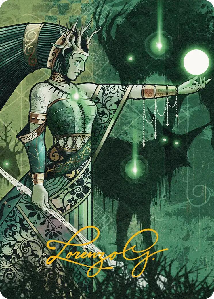 Shamanic Revelation Art Card (Gold-Stamped Signature) [Secrets of Strixhaven Art Series] | Game Master's Emporium (The New GME)