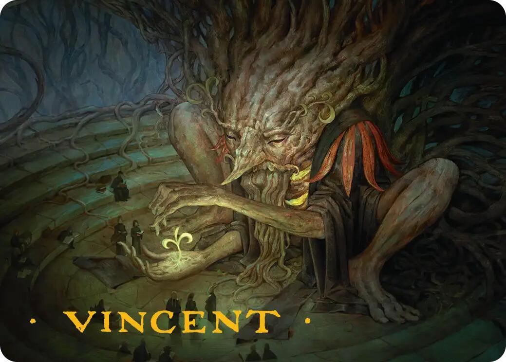 Old-Growth Educator Art Card (Gold-Stamped Signature) [Secrets of Strixhaven Art Series] | Game Master's Emporium (The New GME)