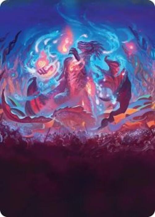 Prismari, the Inspiration Art Card [Secrets of Strixhaven Art Series] | Game Master's Emporium (The New GME)