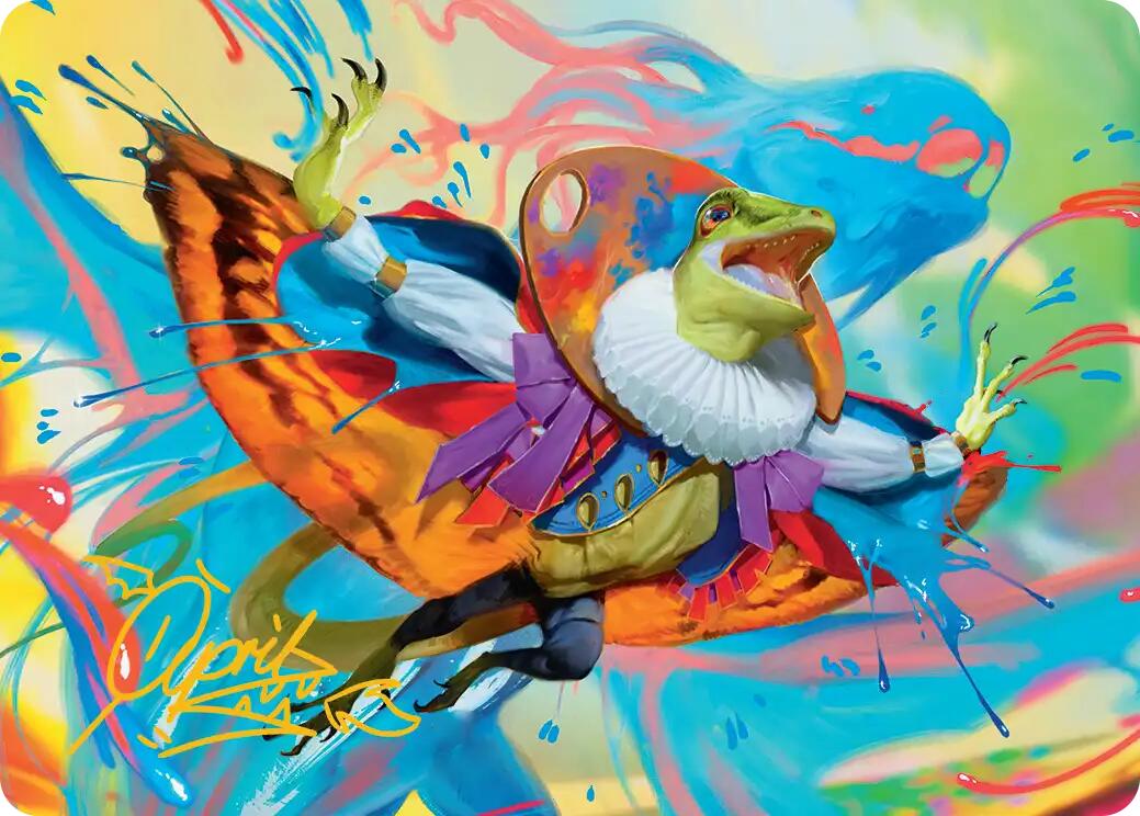Inspired Skypainter Art Card (Gold-Stamped Signature) [Secrets of Strixhaven Art Series] | Game Master's Emporium (The New GME)