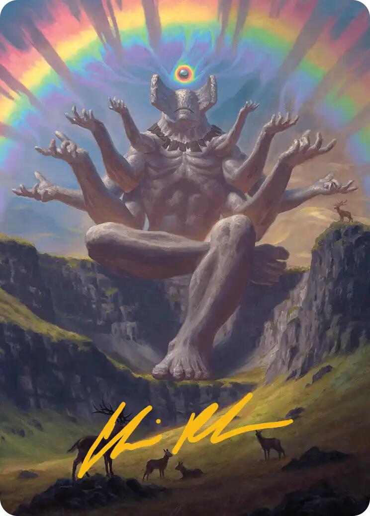 Transcendent Archaic Art Card (Gold-Stamped Signature) [Secrets of Strixhaven Art Series] | Game Master's Emporium (The New GME)