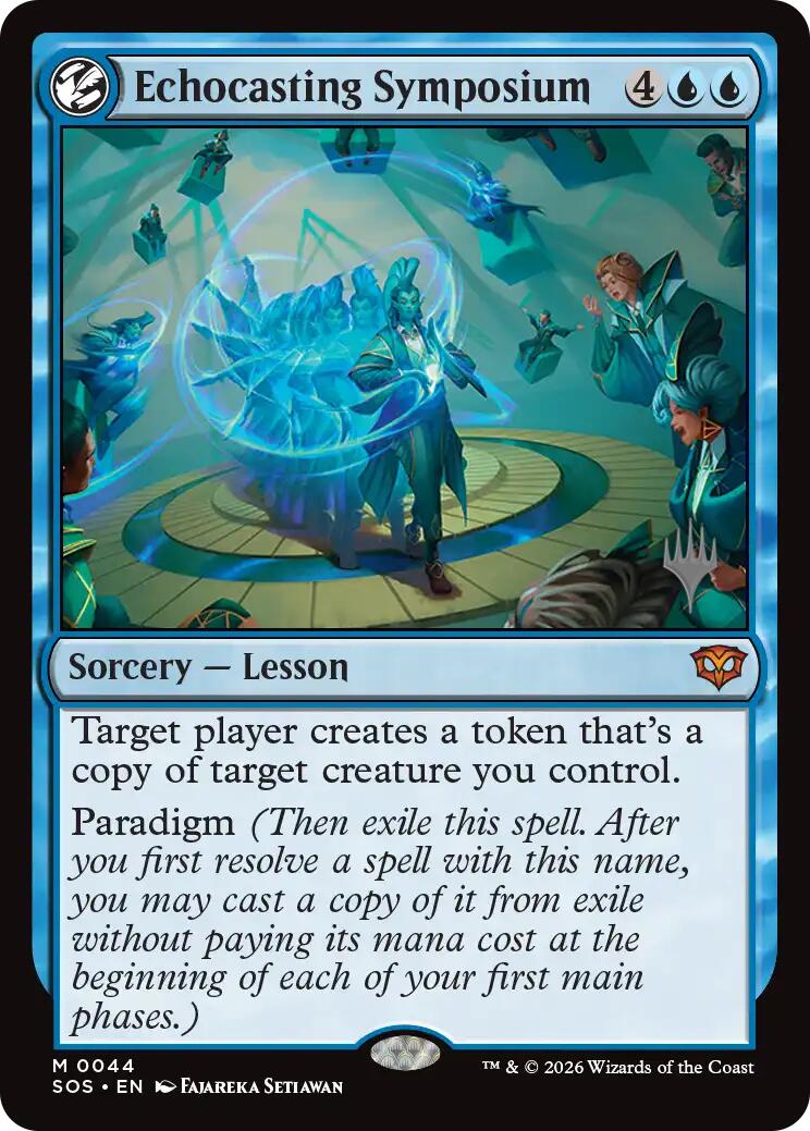 Echocasting Symposium [Secrets of Strixhaven Promos] | Game Master's Emporium (The New GME)