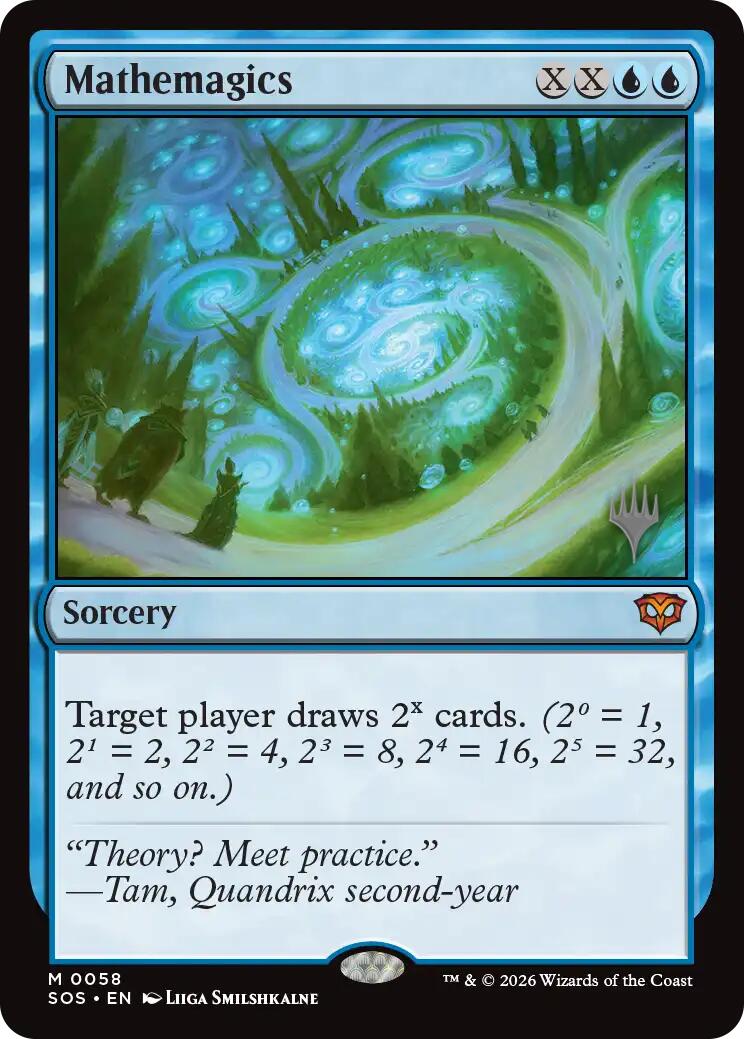 Mathemagics [Secrets of Strixhaven Promos] | Game Master's Emporium (The New GME)