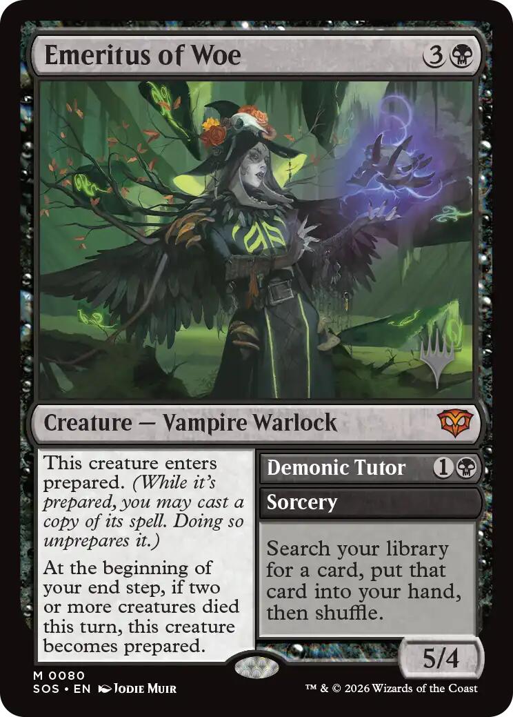Emeritus of Woe [Secrets of Strixhaven Promos] | Game Master's Emporium (The New GME)