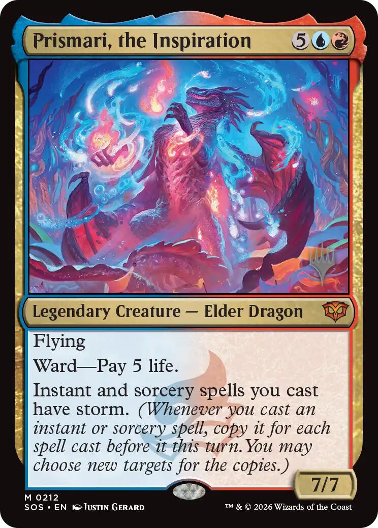 Prismari, the Inspiration [Secrets of Strixhaven Promos] | Game Master's Emporium (The New GME)