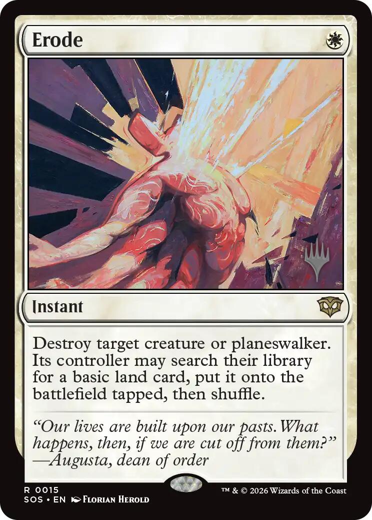 Erode [Secrets of Strixhaven Promos] | Game Master's Emporium (The New GME)