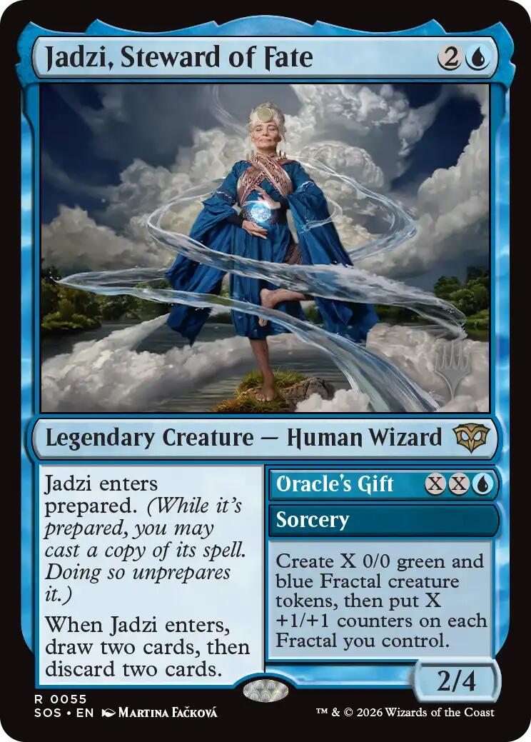 Jadzi, Steward of Fate [Secrets of Strixhaven Promos] | Game Master's Emporium (The New GME)