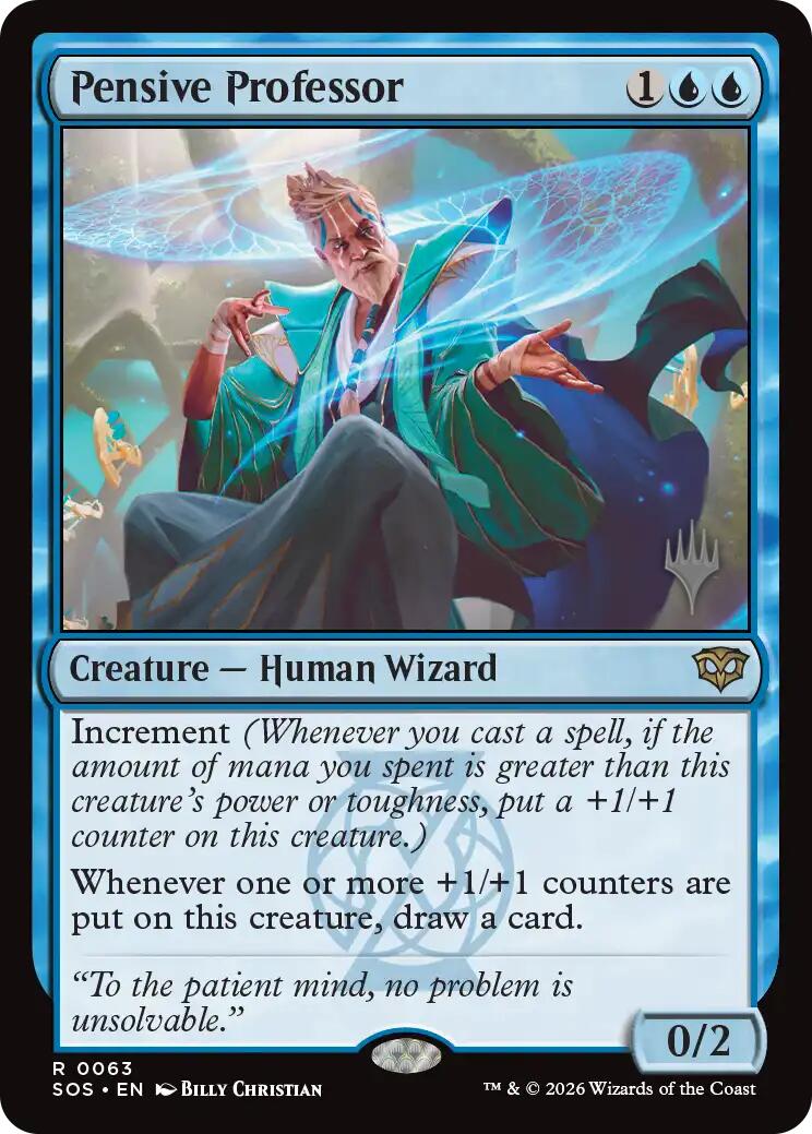 Pensive Professor [Secrets of Strixhaven Promos] | Game Master's Emporium (The New GME)