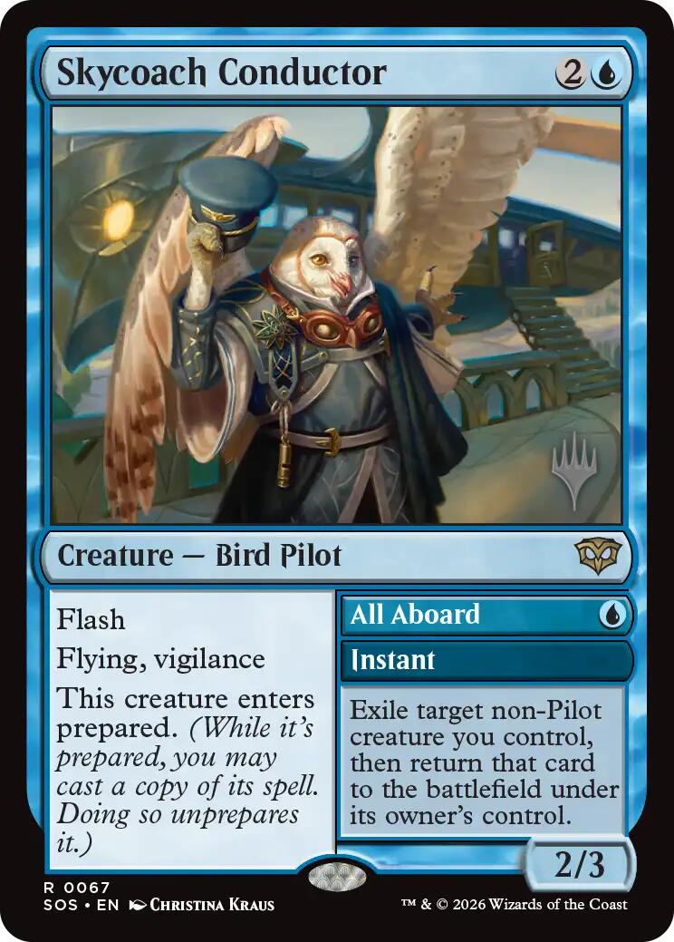Skycoach Conductor [Secrets of Strixhaven Promos] | Game Master's Emporium (The New GME)