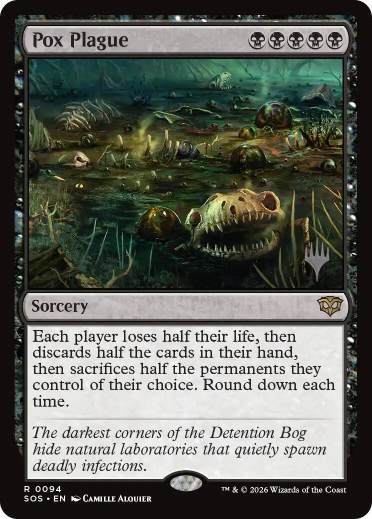 Pox Plague [Secrets of Strixhaven Promos] | Game Master's Emporium (The New GME)