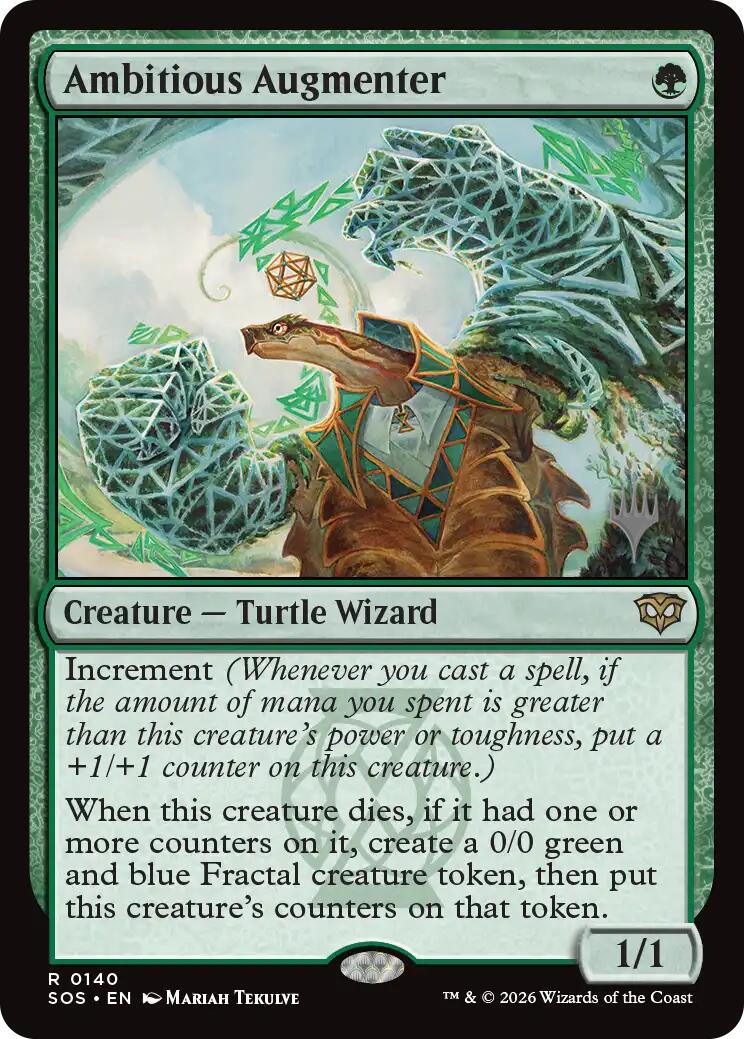 Ambitious Augmenter [Secrets of Strixhaven Promos] | Game Master's Emporium (The New GME)