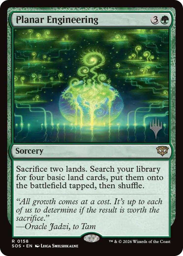Planar Engineering [Secrets of Strixhaven Promos] | Game Master's Emporium (The New GME)