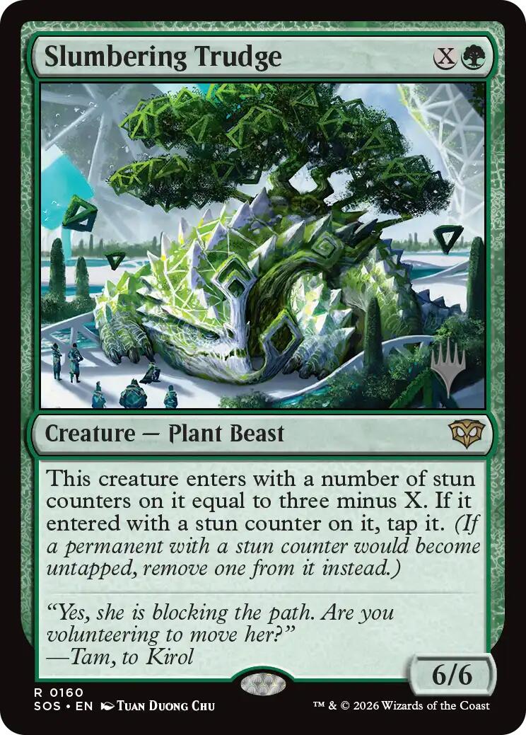 Slumbering Trudge [Secrets of Strixhaven Promos] | Game Master's Emporium (The New GME)
