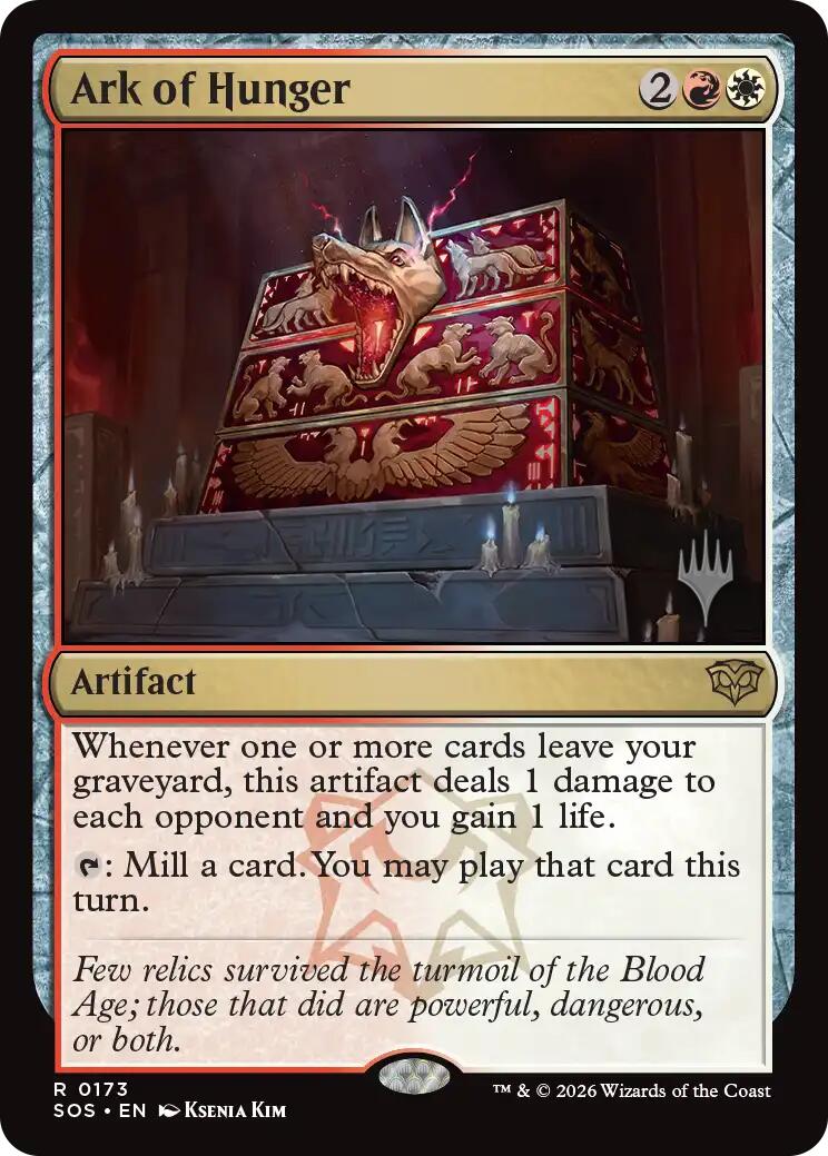 Ark of Hunger [Secrets of Strixhaven Promos] | Game Master's Emporium (The New GME)
