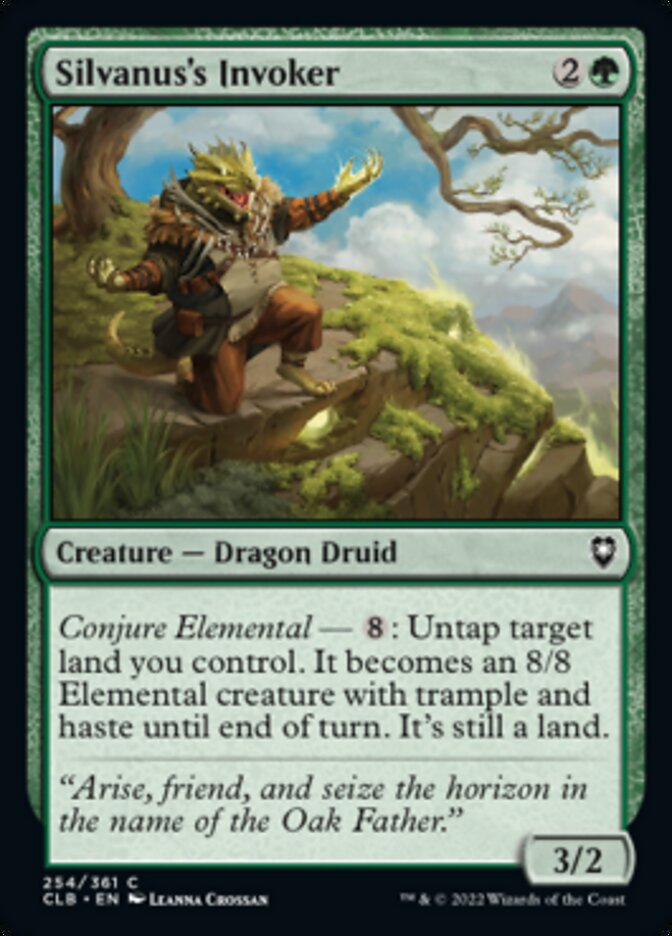 Silvanus's Invoker [Commander Legends: Battle for Baldur's Gate] | Game Master's Emporium (The New GME)
