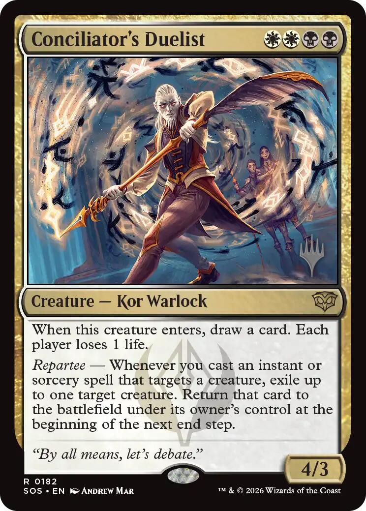 Conciliator's Duelist [Secrets of Strixhaven Promos] | Game Master's Emporium (The New GME)