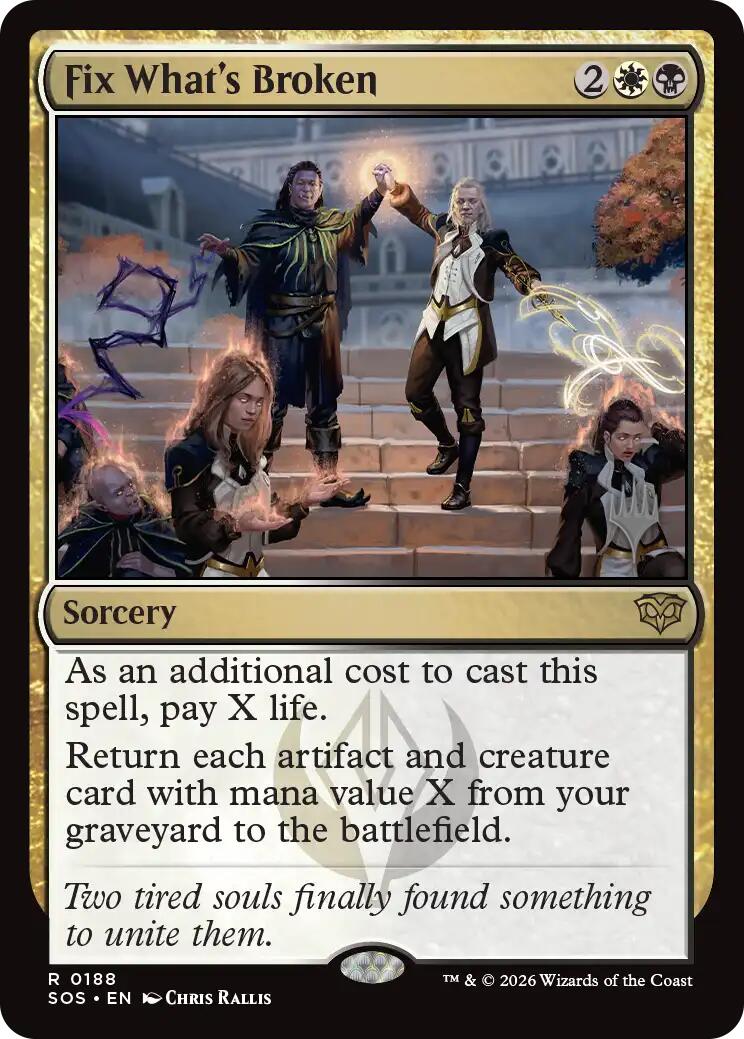 Fix What's Broken [Secrets of Strixhaven Promos] | Game Master's Emporium (The New GME)