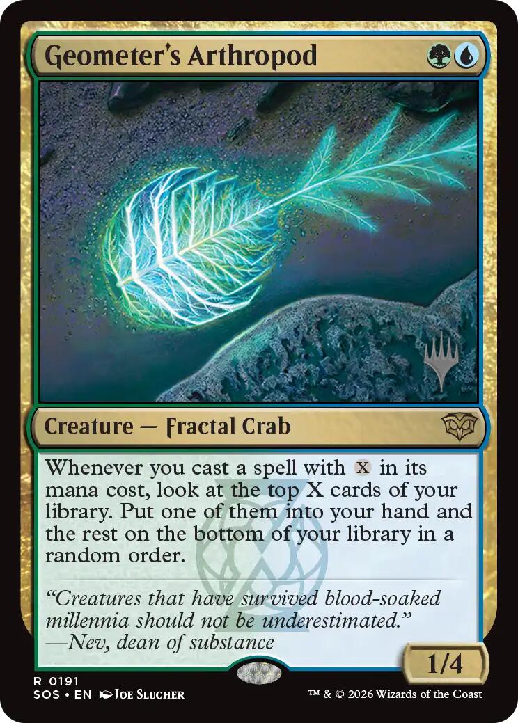Geometer's Arthropod [Secrets of Strixhaven Promos] | Game Master's Emporium (The New GME)