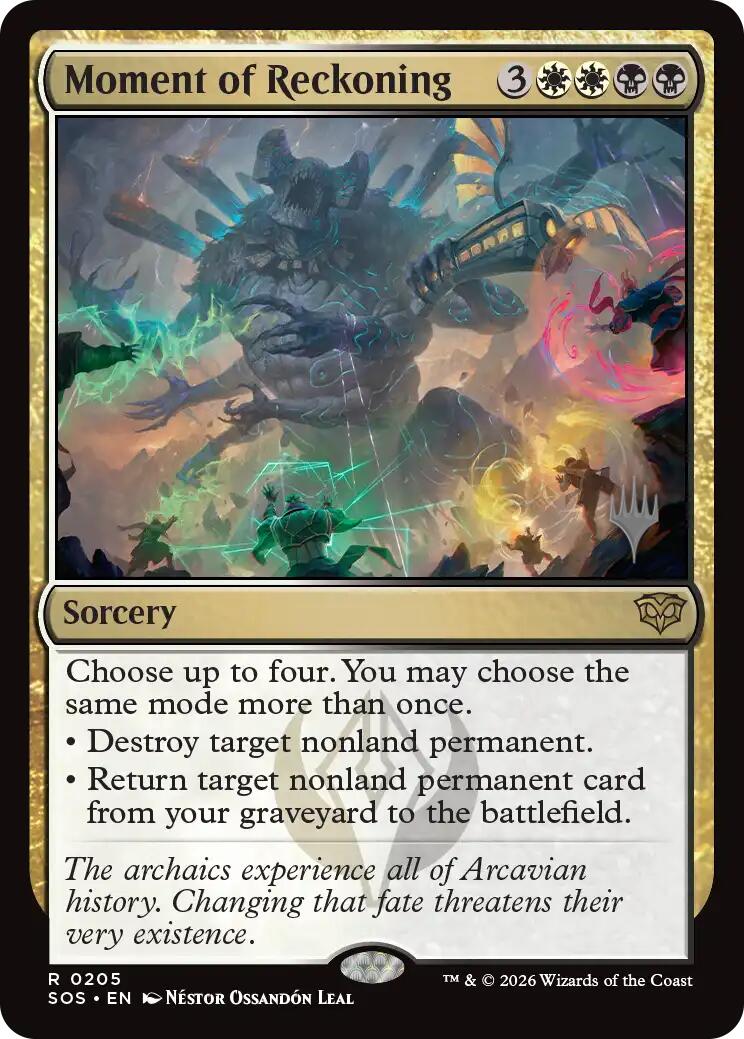 Moment of Reckoning [Secrets of Strixhaven Promos] | Game Master's Emporium (The New GME)