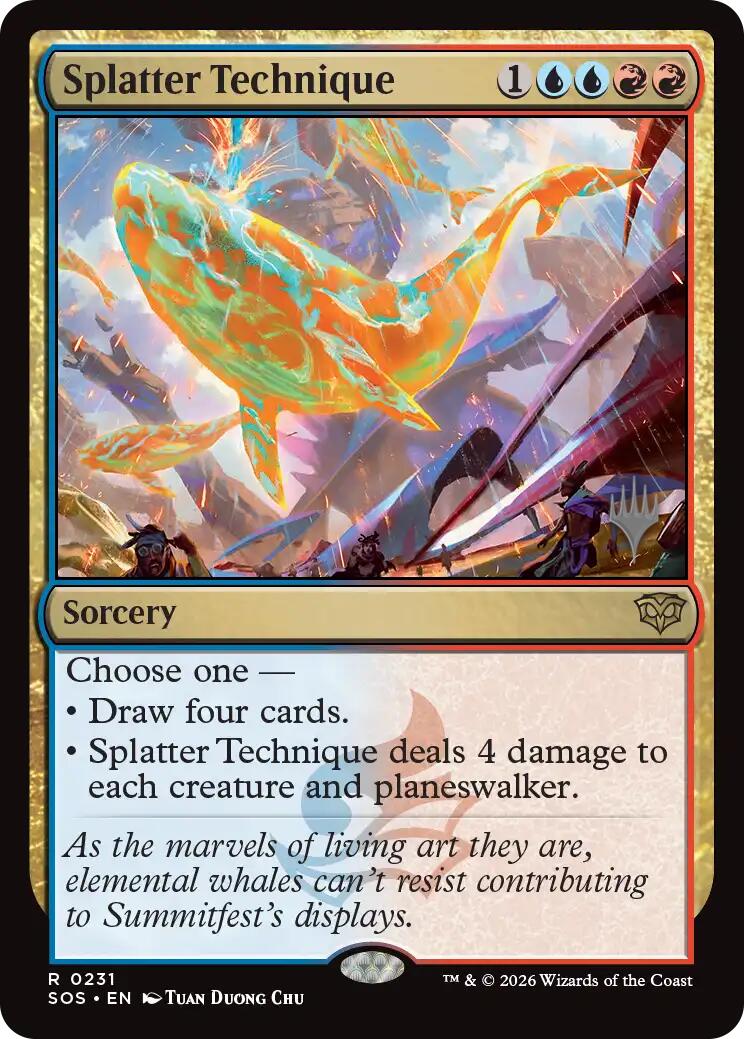 Splatter Technique [Secrets of Strixhaven Promos] | Game Master's Emporium (The New GME)