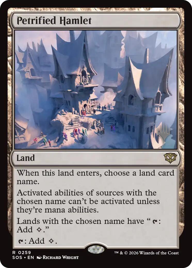 Petrified Hamlet [Secrets of Strixhaven Promos] | Game Master's Emporium (The New GME)