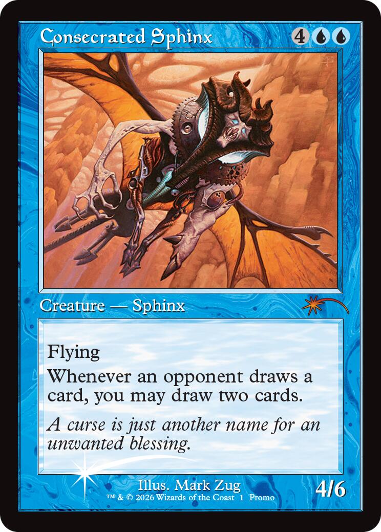 Consecrated Sphinx (Retro Frame) [MagicFest 2025] | Game Master's Emporium (The New GME)
