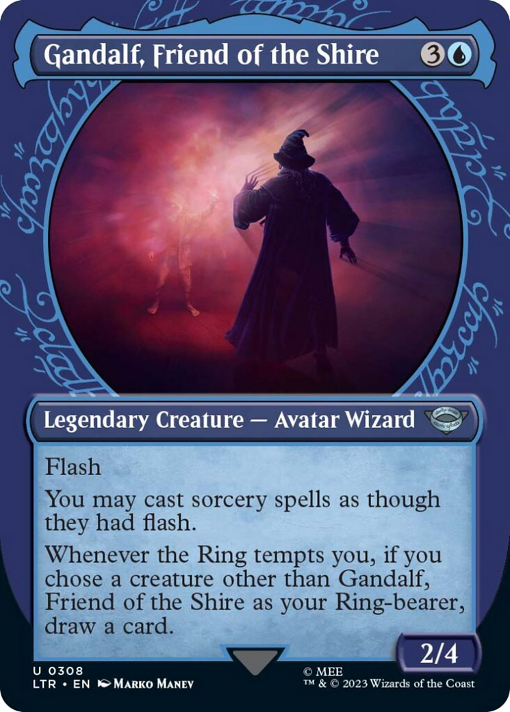 Gandalf, Friend of the Shire (Showcase Ring Frame) [The Lord of the Rings: Tales of Middle-Earth] | Game Master's Emporium (The New GME)