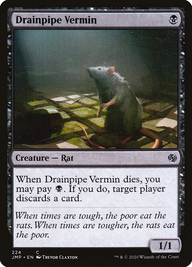 Drainpipe Vermin [Jumpstart] | Game Master's Emporium (The New GME)