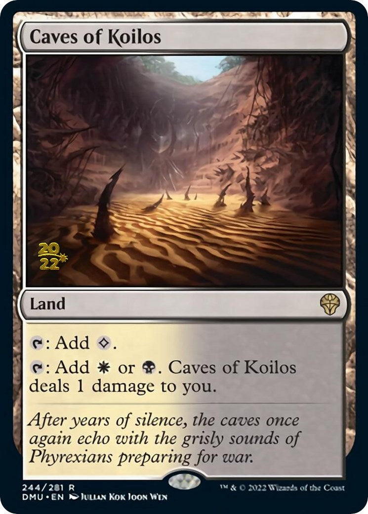Caves of Koilos [Dominaria United Prerelease Promos] | Game Master's Emporium (The New GME)