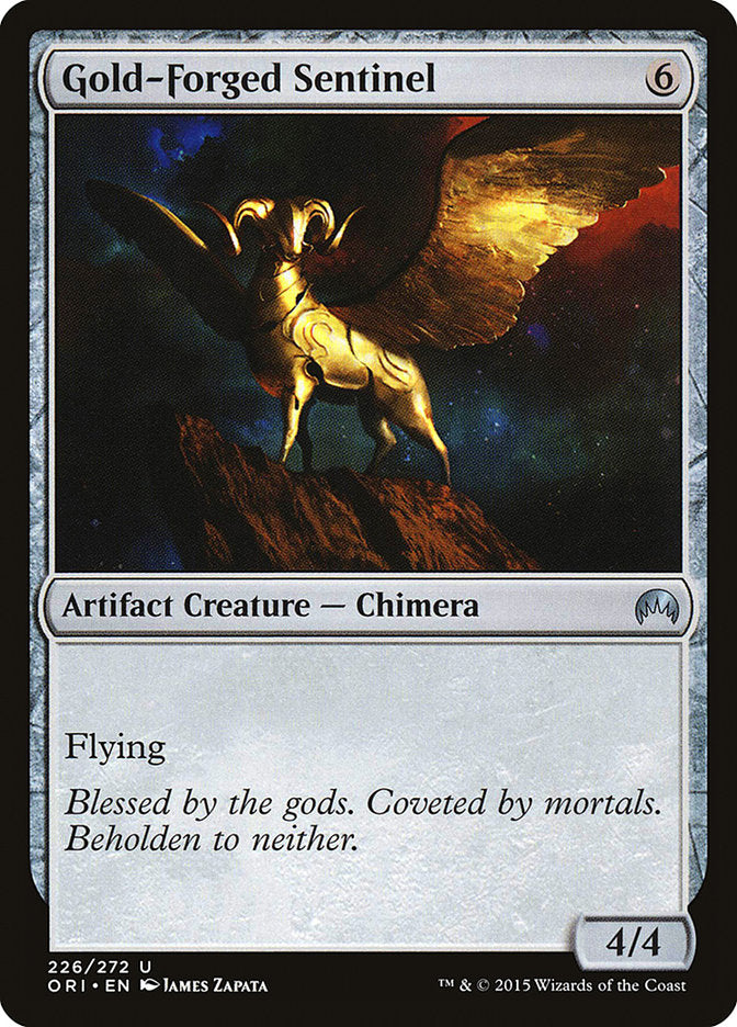 Gold-Forged Sentinel [Magic Origins] | Game Master's Emporium (The New GME)