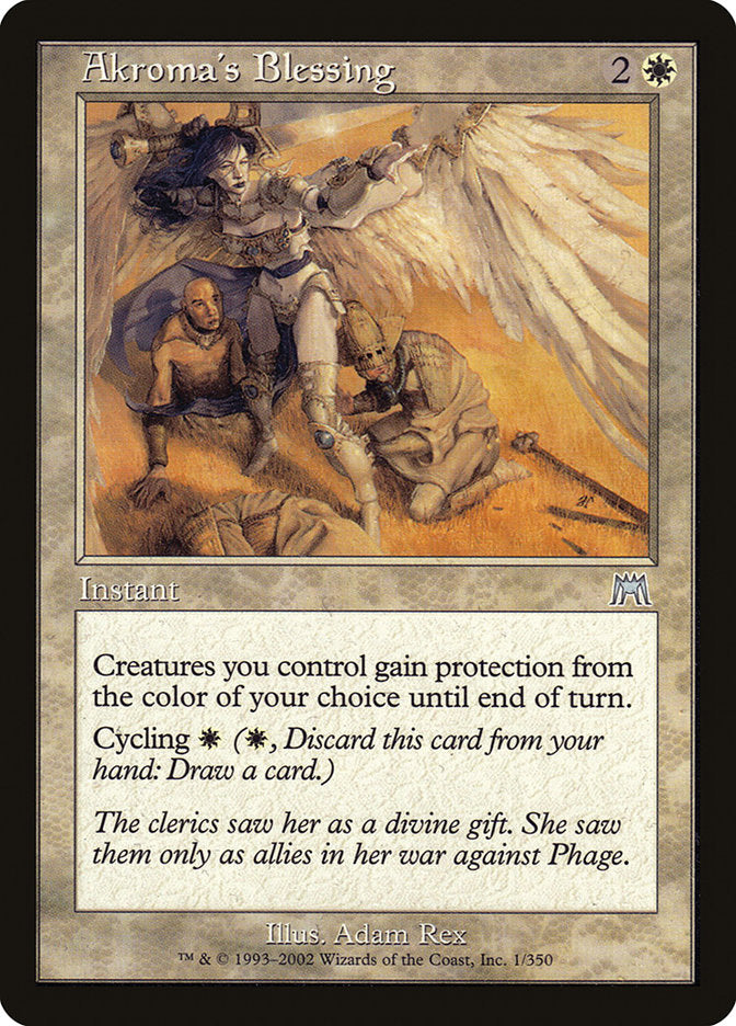 Akroma's Blessing [Onslaught] | Game Master's Emporium (The New GME)