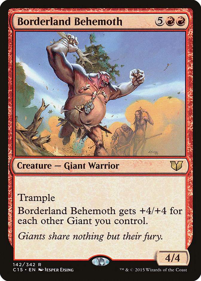 Borderland Behemoth [Commander 2015] | Game Master's Emporium (The New GME)