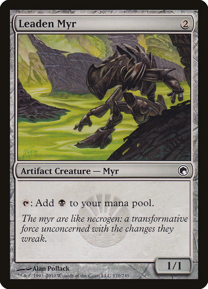 Leaden Myr [Scars of Mirrodin] | Game Master's Emporium (The New GME)