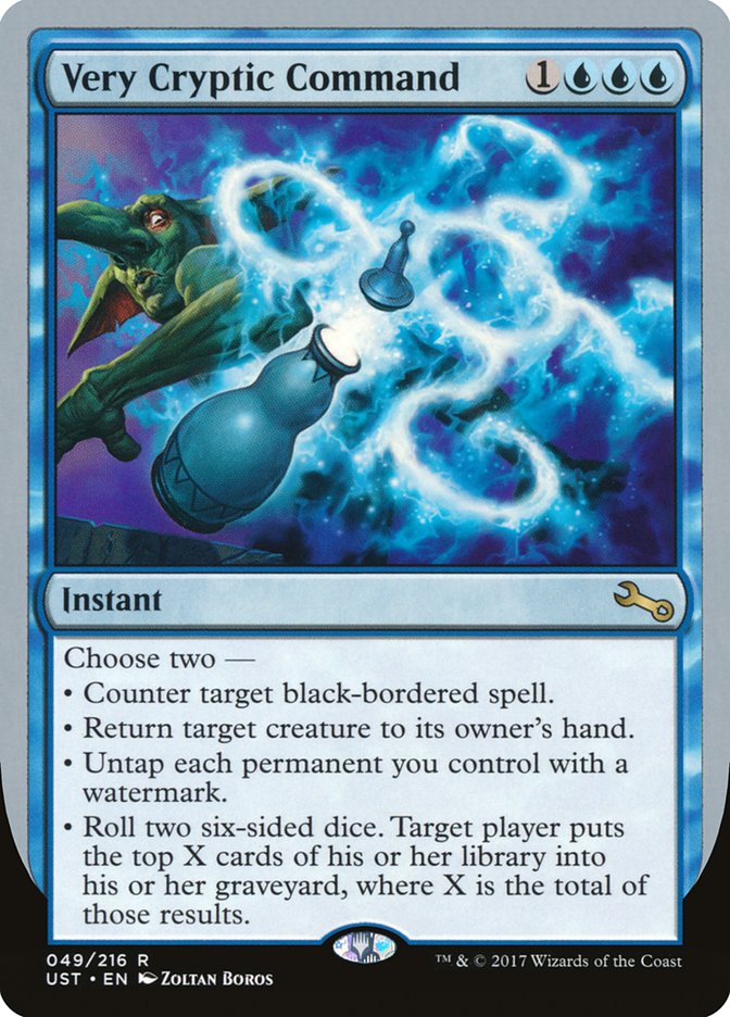 Very Cryptic Command (Counter) [Unstable] | Game Master's Emporium (The New GME)