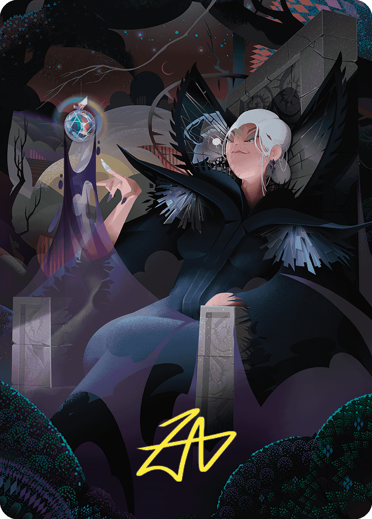 Eriette of the Charmed Apple Art Card (Gold-Stamped Signature) [Wilds of Eldraine Art Series] | Game Master's Emporium (The New GME)