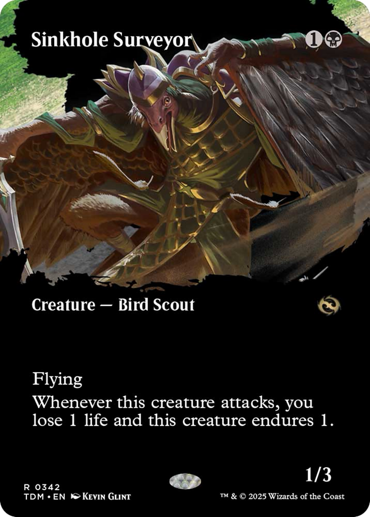 Sinkhole Surveyor (Borderless) [Tarkir: Dragonstorm] | Game Master's Emporium (The New GME)