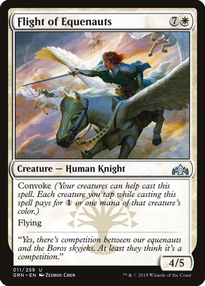 Flight of Equenauts [Guilds of Ravnica] | Game Master's Emporium (The New GME)