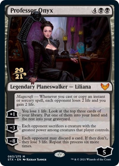 Professor Onyx [Strixhaven: School of Mages Prerelease Promos] | Game Master's Emporium (The New GME)