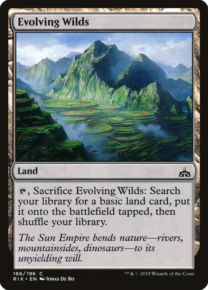 Evolving Wilds [Rivals of Ixalan] | Game Master's Emporium (The New GME)