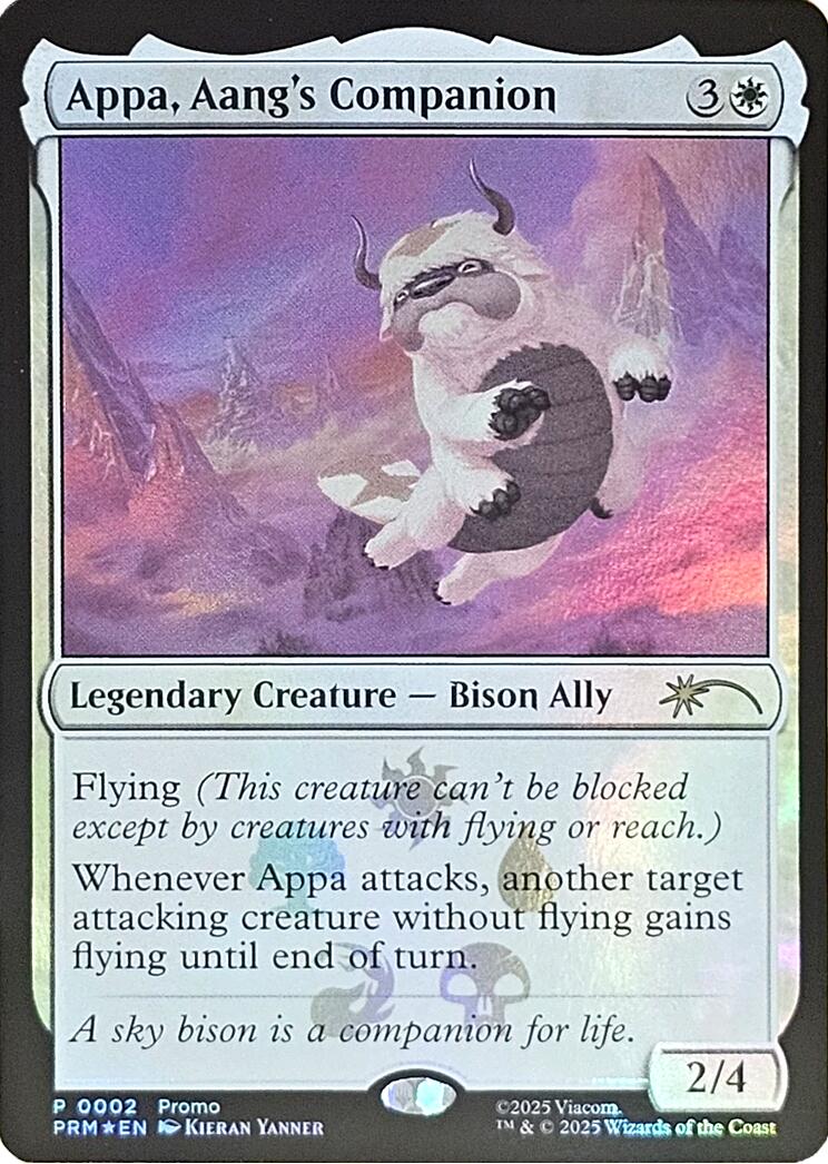 Appa, Aang's Companion [Media Promos] | Game Master's Emporium (The New GME)