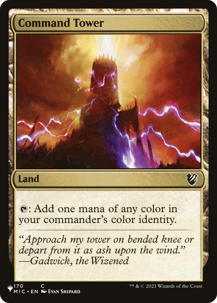 Command Tower (MIC) [The List] | Game Master's Emporium (The New GME)