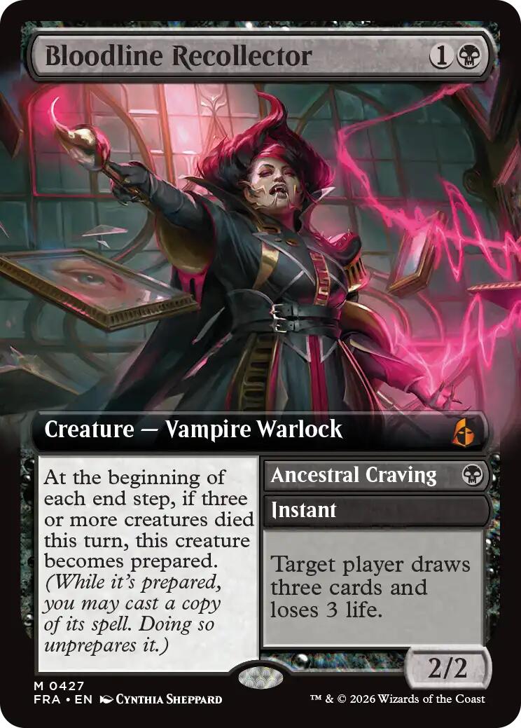 Bloodline Recollector (Extended Art) [Reality Fracture] | Game Master's Emporium (The New GME)
