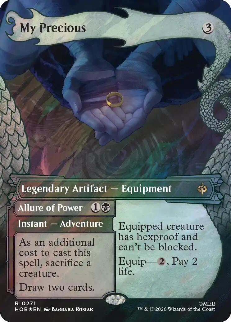 My Precious (Showcase) (Surge Foil) [The Hobbit] | Game Master's Emporium (The New GME)