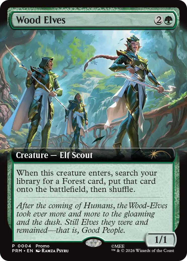 Wood Elves (Extended Art) [Media Promos] | Game Master's Emporium (The New GME)