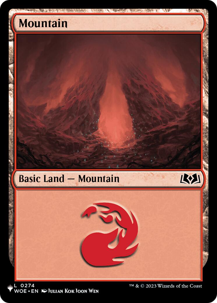 Mountain (0274) (WOE) [The List] | Game Master's Emporium (The New GME)
