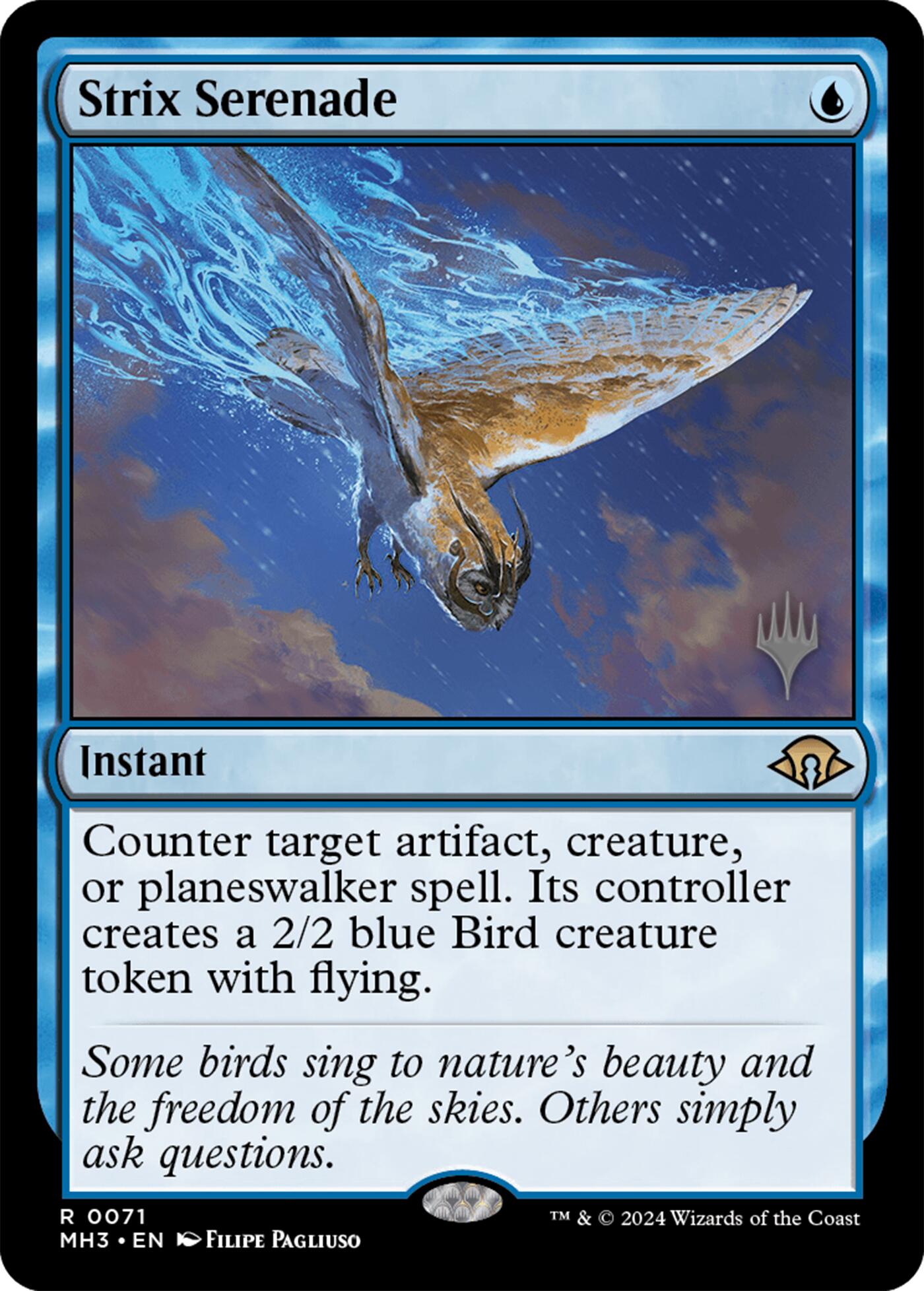 Strix Serenade [Modern Horizons 3 Promos] | Game Master's Emporium (The New GME)