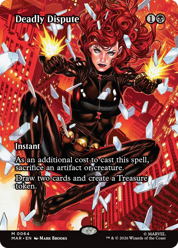 Deadly Dispute (Borderless) [Marvel Universe: Eternal-Legal] | Game Master's Emporium (The New GME)