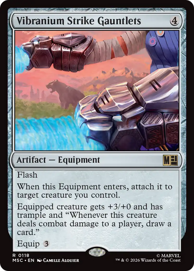 Vibranium Strike Gauntlets [Marvel Super Heroes Commander] | Game Master's Emporium (The New GME)